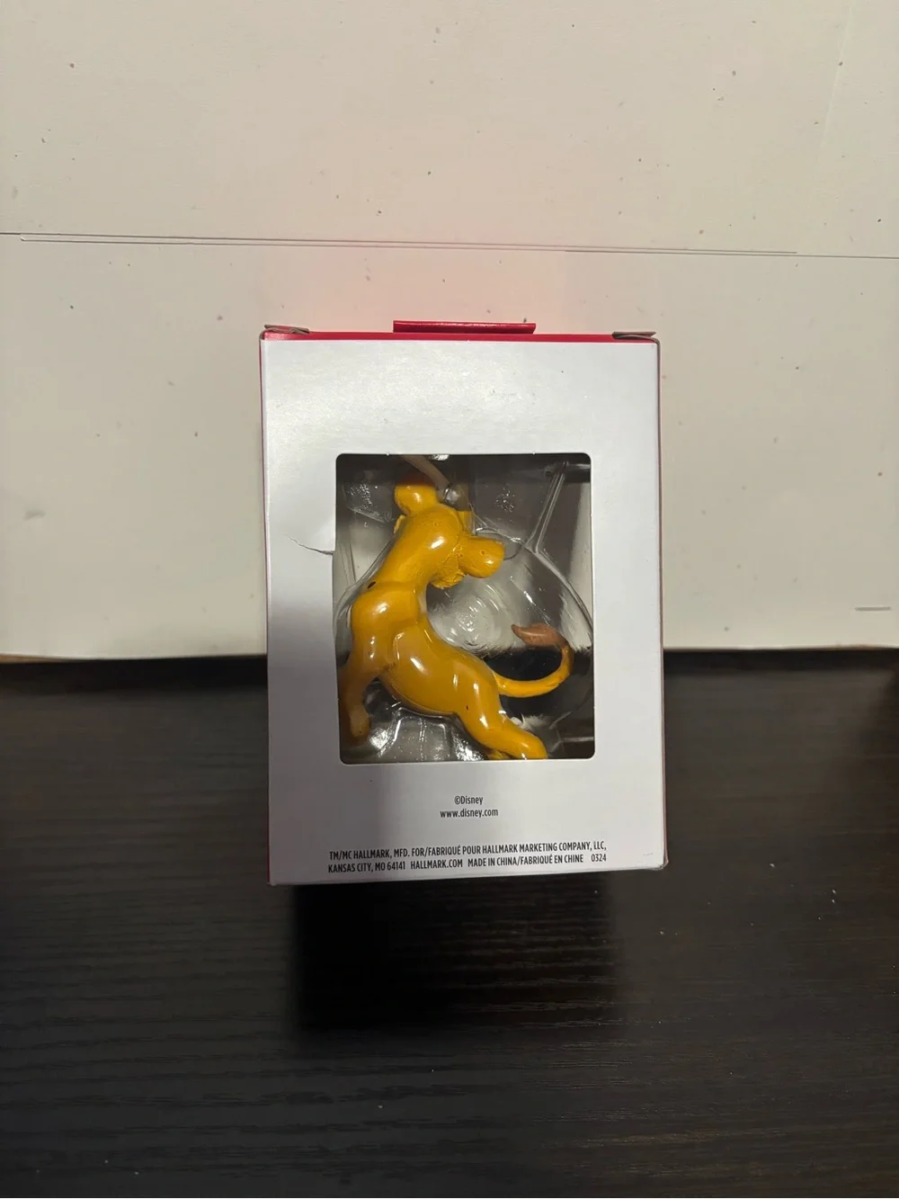 Disney The Lion king Simba Hallmark ornament